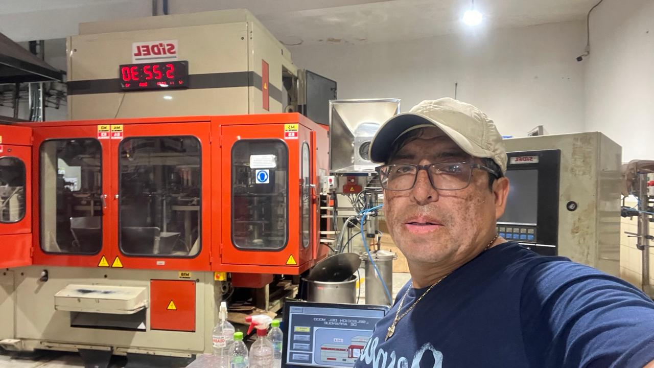 Máquina Sidel - planta embotelladora